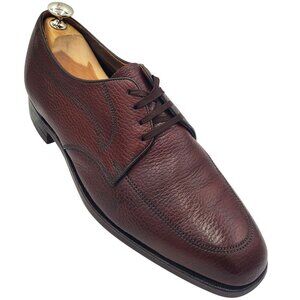 Vintage The Florsheim Men's size 9.5 Brown Leather Lace Up Oxford Dress Shoes